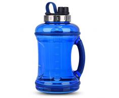 FORWEWAY Trinkflasche Sport 2,2 Liter Gro? Sport Wasserflasche Gro? Sportflasche BPA Frei Auslaufsicher