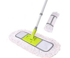 Mopp, Mikrofaser Mop Mikrofaser Mop Flacher drehbarer Bodenmop Geeignet für Innenküche