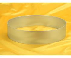 Pati-Versand 13417 Tortenring rund, ideal zum Backen von Tortenböden, 24 x 6 cm