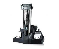 Hatteker Bartschneider Bart Trimmer Haarschneidemaschine Herren Haartrimmer Haarschneider Nasentrimmer Bodygroomer Wasserdichter 5 In 1