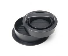 KITCHPRO 3-in-1 Hamburgerpresse fyr Stuffed Burgers und Sliders