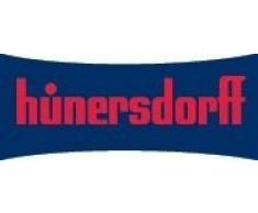 hünersdorff Messbecher (2L), bruchsicher,besonders temperaturbeständig,farbige Skala,Lebensmittelgeeignet,aus Polypropylen(PP),geschlossener Griff,transparent-blau