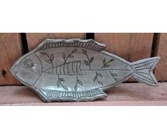 Kleine Olivenschale, TappaschaleFisch im Grün