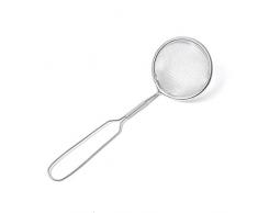 Küchenkochwerkzeug Small Skimmer Mesh Fritteuse Ölfiltersieb Nudelsiebe Siebe; Silber Candyboom