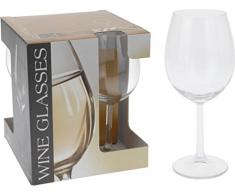 Meisterhome 4-TLG Weißweingläser Weißwein Weingläser Weinkelche Glas 430 ml