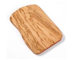 American Metalcraft OWB129 Servierbretter aus Olivenholz, 32 cm Länge x 22 cm Breite, Braun