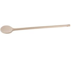 FMprofessional 21332.0 Kochlöffel 70CM Holz RUND, Braun, 70 cm