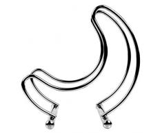 Wandhalterung Industrielle Eisentopf Pfanne Deckel Rack Zoll Küchenschienen Hochleistungs-Utensilien Organizer-Gemüsebrett Rack Küchenbedarf Regal Legen Sie die Topfabdeckung Regal Multi, ghl