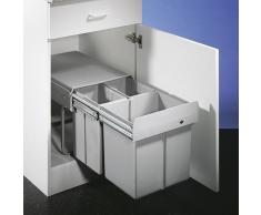 Wesco Trio Master 787821-85 Einbau Abfallsammler Abfalleimer Mülleimer Haushalt
