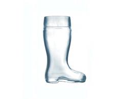 Stölzle-Oberglas 9735808047 Munich Bierstiefel, Bierglas, 1.25 Liter, mit Füllstrich bei 1l, Glas, transparent, 1 Stück