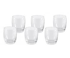 Bowle Glas 6 Stück, Bowlebecher 350 ml