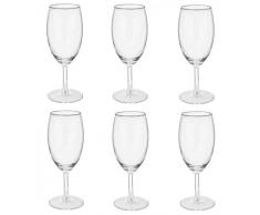 Van Well Magic Biertulpen, 6 Gläser, 380 ml, Bierglas, Markenglas, glasklar, Hochglanz