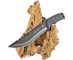 Unbekannt Panther Spezial Jagdmesser Einhand-Messer Camping und Outdoor Messer Verzierter Klinge