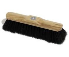 NÖLLE PROFI BRUSH 221912 Stubenbesen, Naturhaar, 280 mm breit, naturlackiert