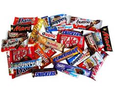 Süßigkeiten – Mix Snack Box mit 20 verschiedenen Schokosnacks, 1er Pack (1 x 1 kg)
