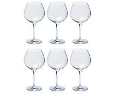 Leonardo 061450 Ciao+ Rotweinglas/Burgunderkelch, Glas, 660 ml, H 21 cm, klar (6er Pack)