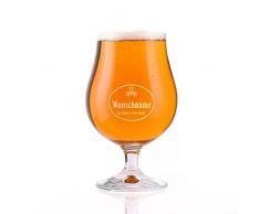 Herz & Heim® Berliner Biertulpe 400 ml mit Gravur des Namens