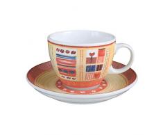 Seltmann VIP. Collection Cappuccinotasse mit Untertasse, Termoli 22126, Creme, 0.22 L, 1-teilig