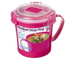 Sistema Microwave Suppentasse, 656 ml, pink