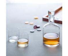 Leonardo 060003 GK/3 Whiskeykaraffe mit Becher Ambroggio