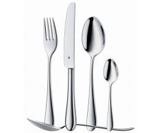 WMF Signum Besteck-Set 24-teilig für 6 Personen Menuelöffel Menuegabel Menuemesser Kaffeelöffel Cromargan Edelstahl rostfrei poliert spülmaschinengeeignet