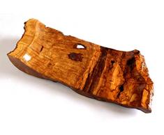 Große Olivenholzschale, handgeschnitztes. Einzigartiges Geschenk für Weihnachten, Hochzeit, Haus Erwärmung oder irgendeine gelegenheit. Gratisversand.