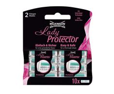 Wilkinson Sword Lady Protector Rasierklingen für Damen Rasierer, 10 St
