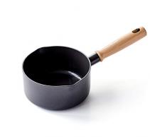 GreenChef Milch-Kochtopf 16-cm Ø Keramik-Beschichtung Topf mit Anti-Haft-Versiegelung für alle Herd-Arten geeignet Induktion Gas Elektro, Aluminium, 1.6 l