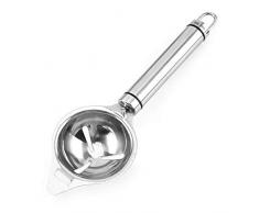 Alimagic Eiertrenner, Ei-Trenner Eiweiß Ei Separator, Lebensmittelqualität 304 Edelstahl, Spülmaschinenfreundlich