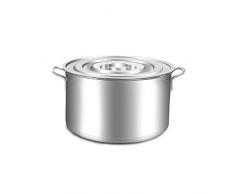 Gemüsetopf -35cm, Stockpot mit Deckel, mit hohen Kapazität, Mehrzweck, schnelle Wärmeleitung, geeignet for alle Herdplatten lalay