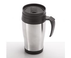 Goods & Gadgets Coffee-2-go Thermobecher aus Edelstahl Trinkbecher Isotasse Kaffeebecher 400ml