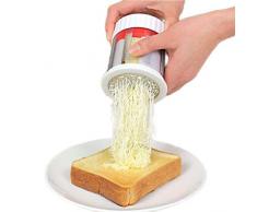 Sevenshop Kc-727 Edelstahl-Käsereibe Werkzeuge Schokoladenbutterschneider Manuelle Käsehobelmühle