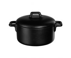 ASA 25572037 TAPERO Kokotte - Steinzeug Ø 8,5 cm 6,5 x 12,5 cm