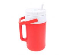 CUTICATE Große Kapazität Plastikkrug Saftkrug Kunststoff Milchkrug Teekrug für Rotwein, Cocktail, Bier, Wasser - Silber