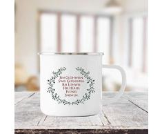 Weihnachtstasse mit Spruch Ein Glühwein, Swei Glühweih, Reih . I das perfekte Geschenk für die Vorweihnachtszeit und zu Weihnachten I bruchsichere Glühweintasse I ein einzigartiger Weihnachtsbecher