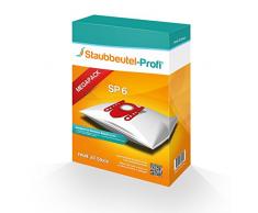 20 Staubsaugerbeutel geeignet für Siemens Z4.0 Z 4.0 Z3.0 Z 3.0, Made in Germany (SP6 mit Kunststoffkopf) von Staubbeutel-Profi®
