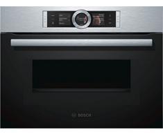 Bosch CMG676BS1 Serie 8 Backöfen und Herde / Mini-Ofen / 45 L / Spezialglas-Innentür für Mikrowelle / PerfectRoast & PerfectBake / edelstahl