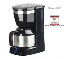 Rosenstein & Söhne Kaffeemaschine: Filterkaffee-Maschine mit Isolierkanne, 1 Liter, 8 Tassen, 800 Watt (Kaffeefiltermaschine)