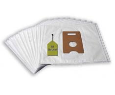 eVendix Staubsaugerbeutel passend für Progress Super 91 | 20 Staubbeutel | ähnlich wie Original-Beutel: P 15, P 15 SH