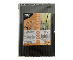 Cocktail - Caipirinha - Trinkhalme, 15cm, 200 Stück