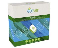 Ecover Classic Spülmaschinen-Tabs Zitrone & Limette (70 Stück/1,4 kg), Spülmittel mit pflanzenbasierten Inhaltsstoffen, Ecover Spülmaschinentabs für eine kraftvolle Reinigung