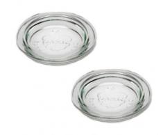 12 Stück Weck Weckdeckel Ersatzdeckel 60 mm Für Einmachgläser Für 80 ml 140 ml 160 ml 220 ml Gläser WSK