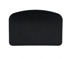 Limpiado Schaber Schlesinger Standart Teigschaber Teigspachtel aus flexiblem Polypropylen HACCP IFS lebensmittelecht 120°C Hitzbeständig (Maße: 146 x 98 x 1,65 mm)