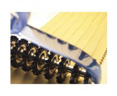 Marcato PB-NEU Pastabike Einstellbarer Teigschneider mit neun austauschbaren Rädchen, Kunststoff, Klar