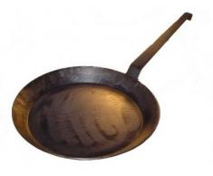 Eisenpfanne kaltgeschmiedet 45 cm