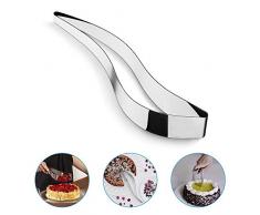 Aitsite Perfect Cake Slicer Cutter, Edelstahl Keks-Ausstechwerkzeug Kuchen-Schneider Kuchenheber Gadget Tortenheber für Kuchen Pizzas, Pies, Torten