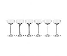 Leonardo Cheers Likörschale 6er Set, Likörglas, Schnapsglas, Aperitifglas, Glas, 90 ml, 19986