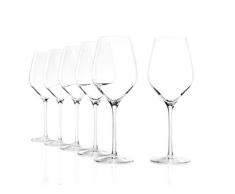 Stölzle Lausitz Exquisit Royal Rotweinkelche, 480 ml, 6er Set, spülmaschinenfest: Edle Weingläser für Rotweine, elegant und erlesen