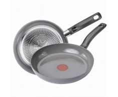 Tefal C93302 Ceramic Control Induction Pfannen, 20 cm,grau
