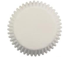 PME Backförmchen für Cupcakes aus weißem Papier, Mini-Format, 100er Pack, Kunststoff, 4.5 x 4.5 x 2 cm, 100-Einheiten